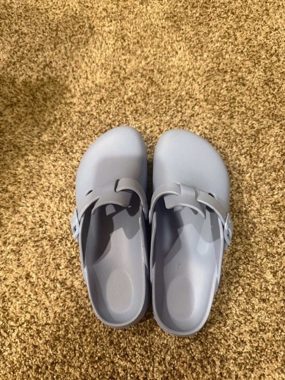 Lightweight Slip-On Clog in Light blue birks
